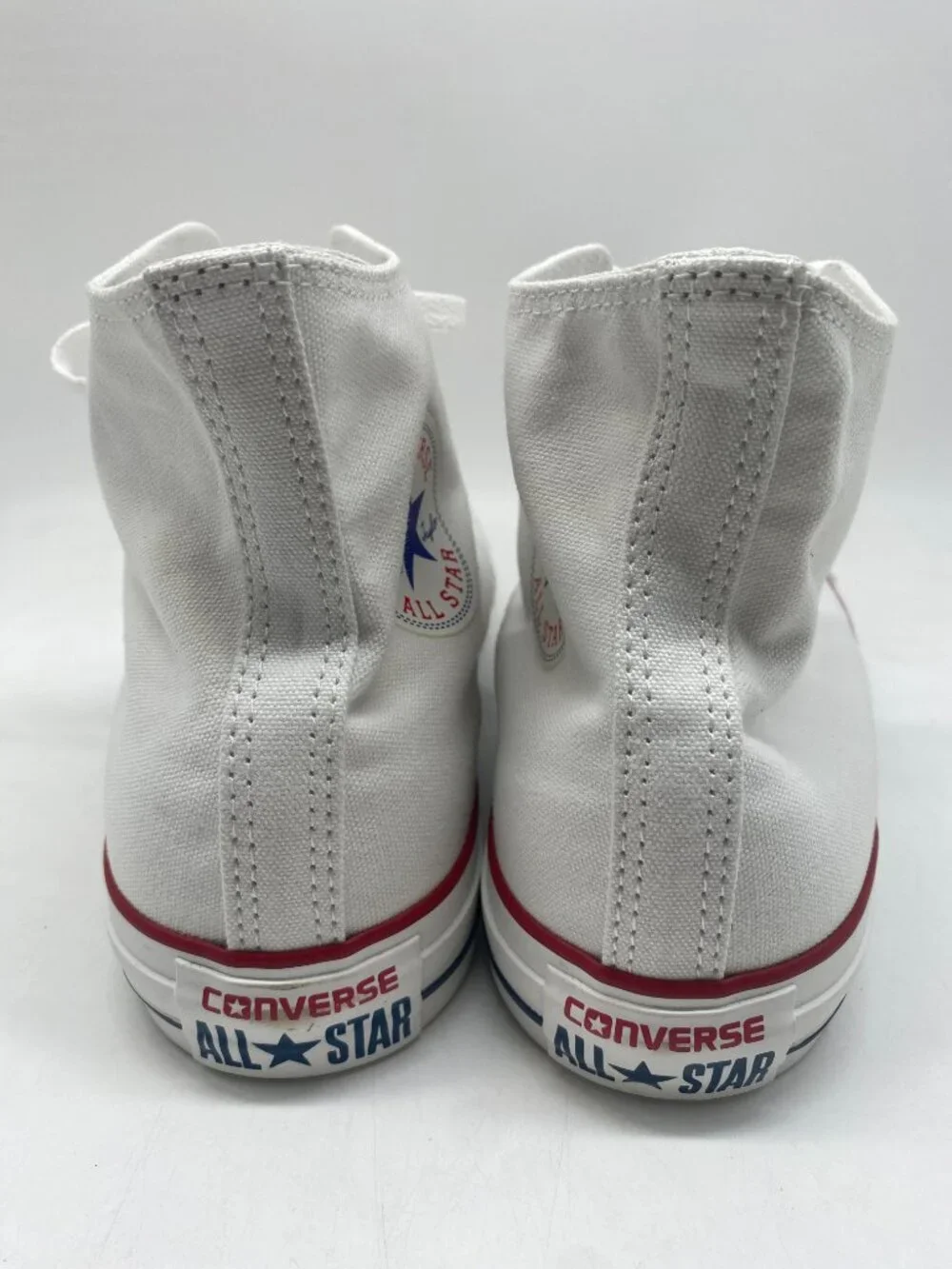 CONVERSE ALL STAR HI WHITE #X7650 US MEN'S SIZE 12
